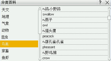 分类百科